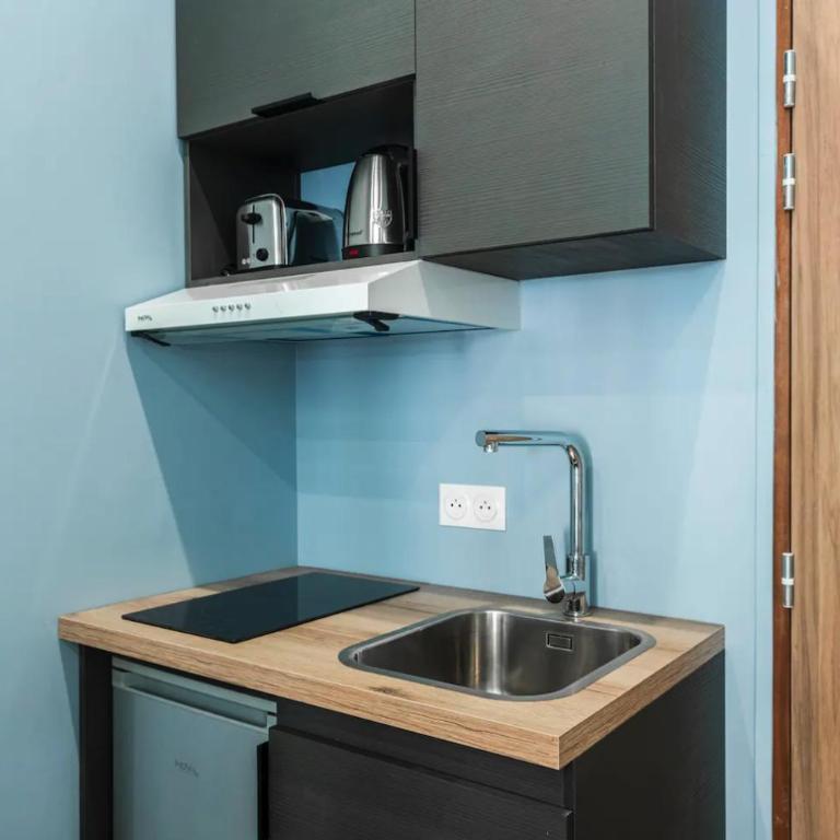 Air-conditioned & comfortable studio - Batignolles side - Studio - 8