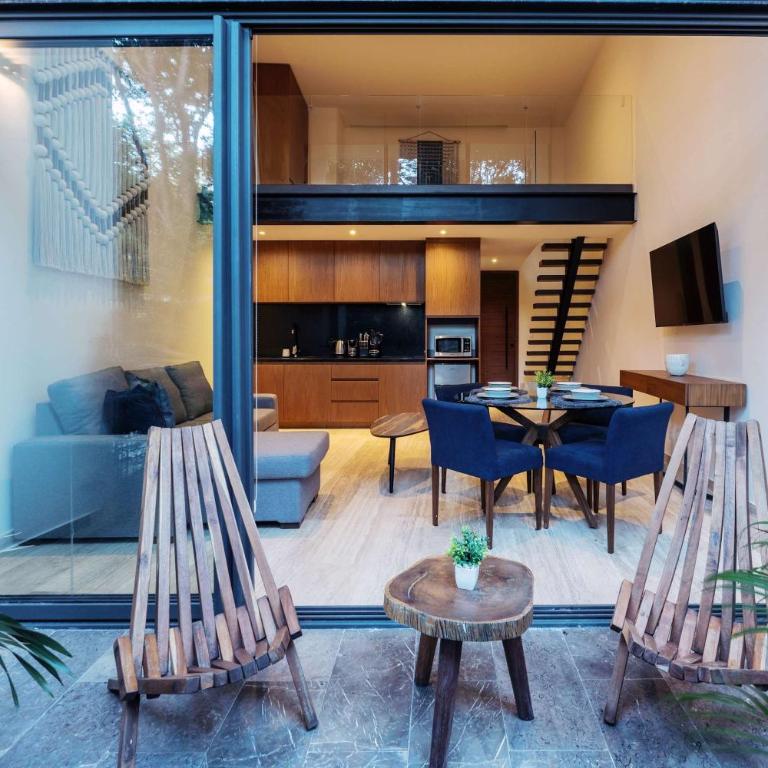 Boho Jungle Loft - Mistiq Temple 2 1BR with Tulum Vibes - Apartment - 4