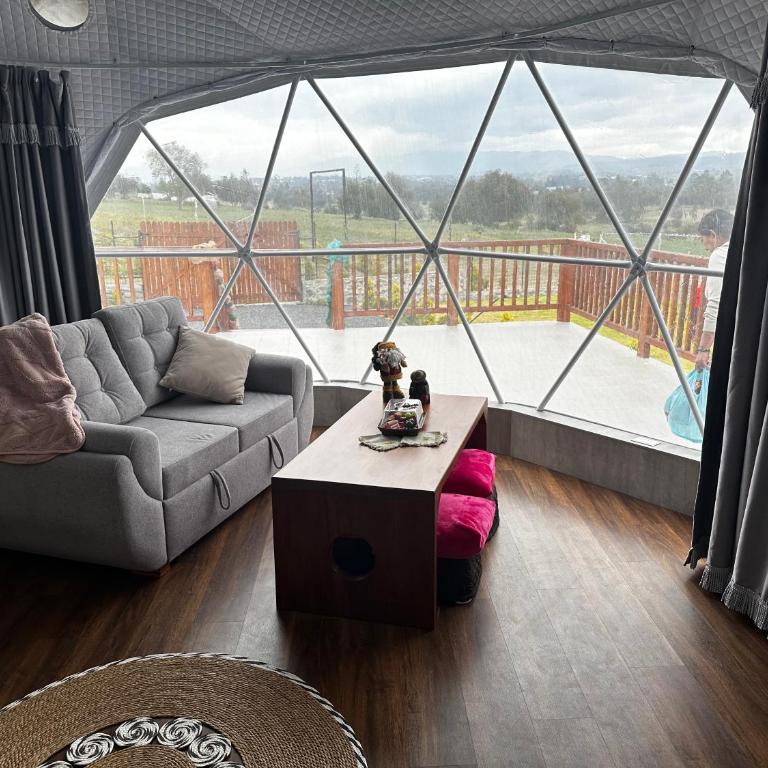 La cabaña de Ciela G glamping con jacuzzi y croquet - One-Bedroom Apartment - 17