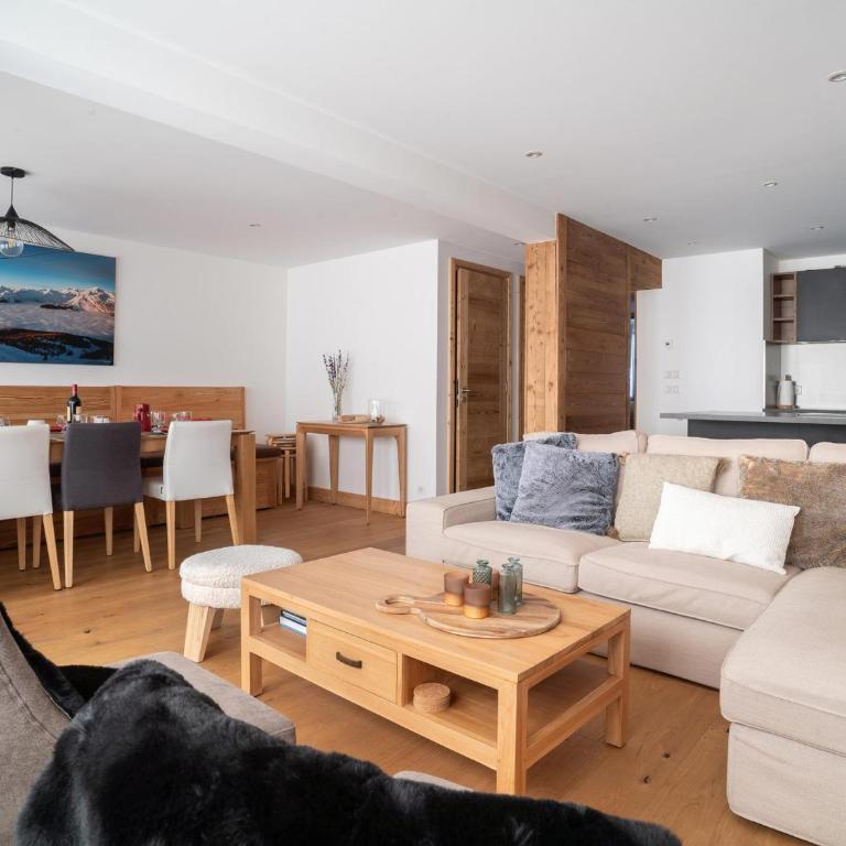 Chalet familial sur piste, Les Arcs 1600, 12 pers., cheminée - FR-1-866-13 - Appartement - 4