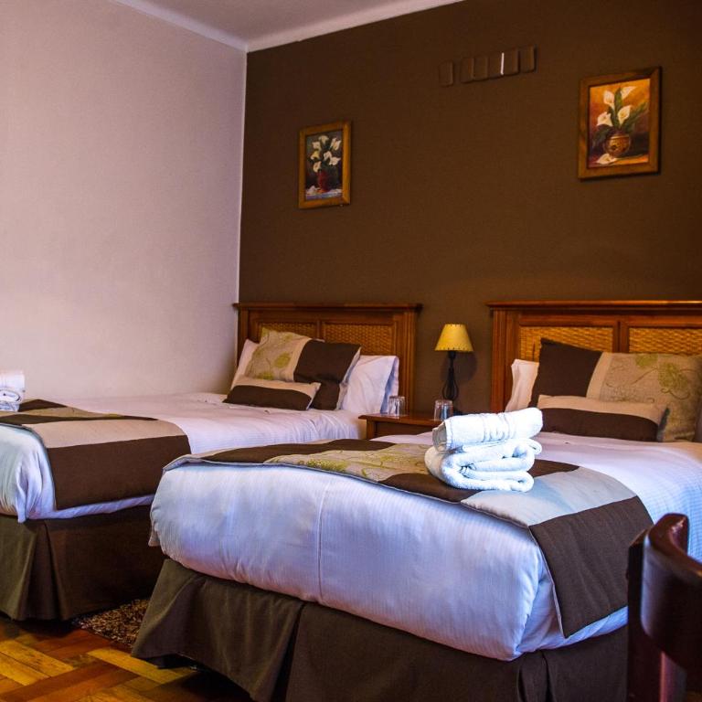 Hotel Dikran - Habitación Doble con baño privado - 2 camas - 2