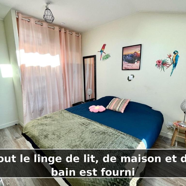 Le Repaire, Rives, 4 pers, Calme, Lit Queen et BZ - Appartement 1 Chambre - 14