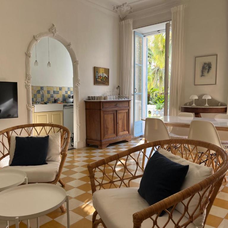 Beautiful garden apartment steps from the beach - Appartement 2 Chambres - 7