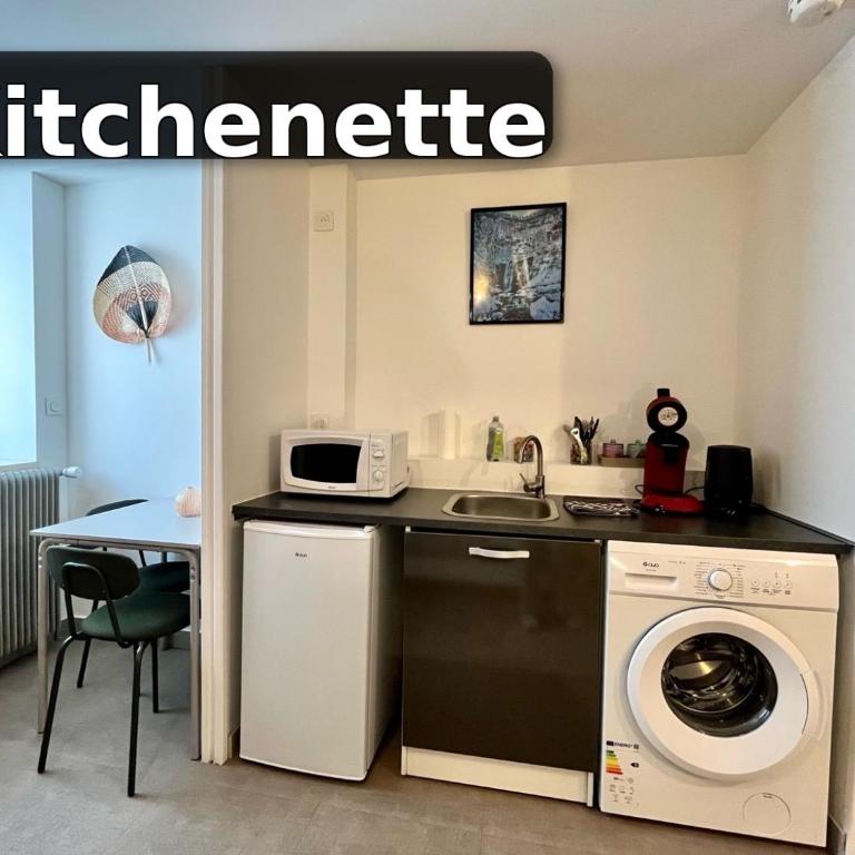 Le ptit chez soi by LPNL Studio confort RDC, Lit Queen, Arrivée autonome - Appartement 1 Chambre - 5