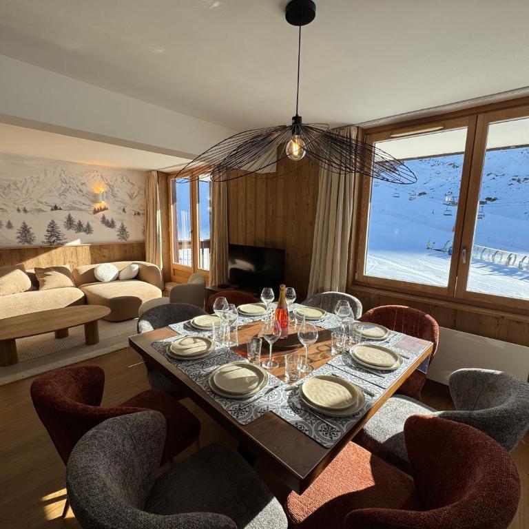 Appartement neuf et cosy les Tommeuses vue splendide, sur piste, Tignes Val Claret - Appartamento con 2 Camere da Letto e con Vista Montagna - 3