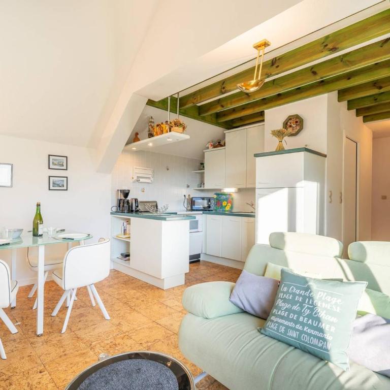 Carnac : Appt 2P+Mezz, Plage à 100m, Parking, Animaux admis - FR-1-477-56 - Apartment (4 Adults) - 1