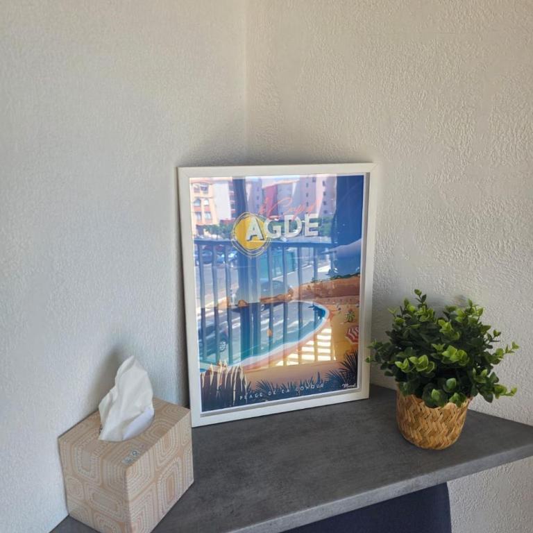 Studio bord de mer 4p avec parking - Apartment mit 1 Schlafzimmer - 14