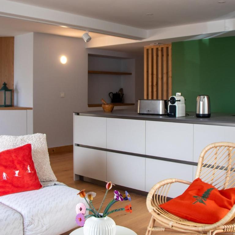 Appartement T4 spacieux avec balcon aux pieds des sentiers avec vue sur les montagnes - Jusqu'à 8 personnes - Appartement 3 Chambres avec Vue sur la Montagne - 1