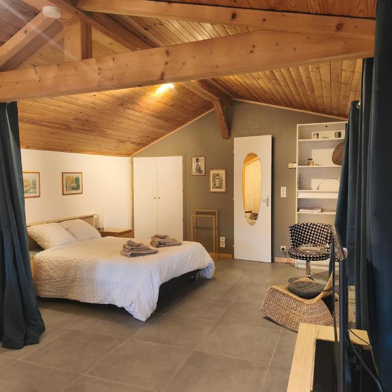 La chambre d'hôtes du facteur d'orgues - Chambre Double avec Terrasse - 2