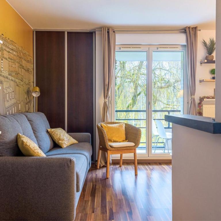 Le Saule - T2 avec Balcon & Parking - Proche Disneyland - Apartment mit 1 Schlafzimmer - 17