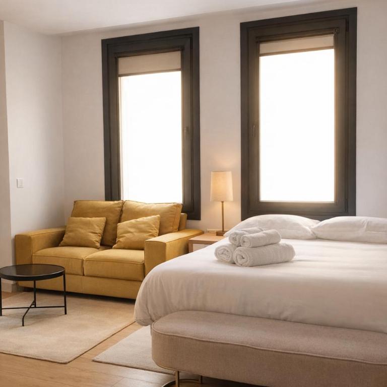 Beachside Coruña Apartments - Apartamento Estudio con cama grande - 4