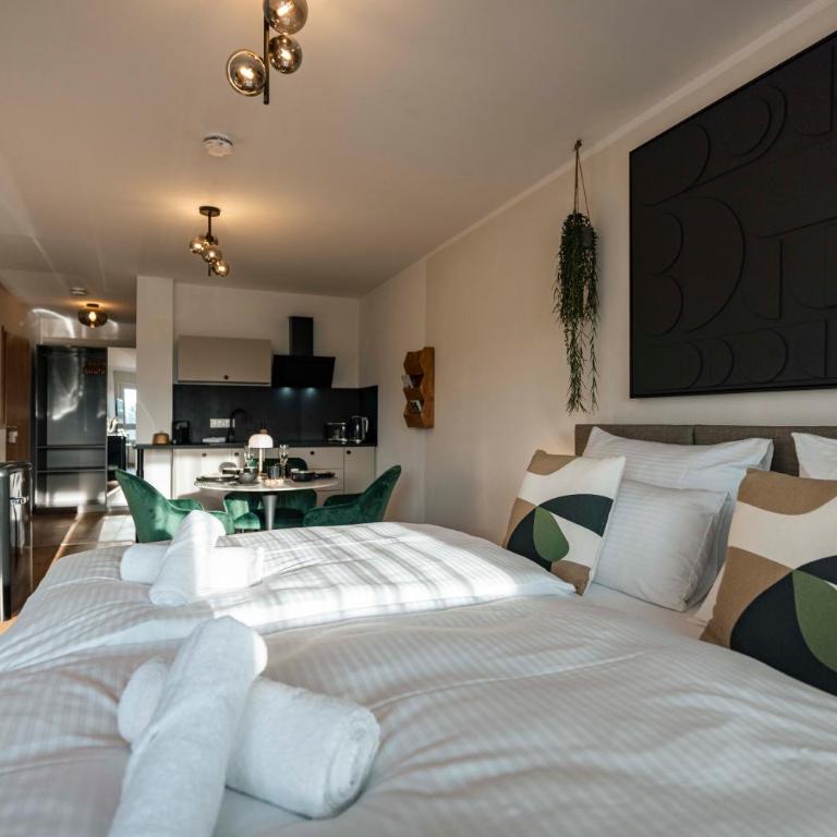 Boutique-Studio I Zentral I Parkplatz I Waschtrockner I inkl aktivCARD - 130 Gratis-Erlebnisse - Apartment mit 1 Schlafzimmer - 25