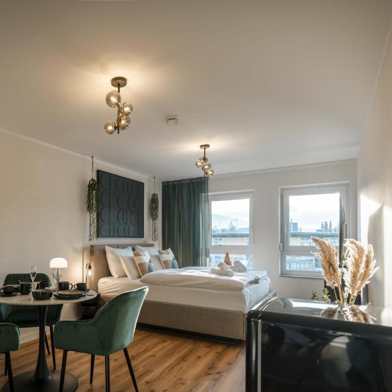 Boutique-Studio I Zentral I Parkplatz I Waschtrockner I inkl aktivCARD - 130 Gratis-Erlebnisse - Apartment mit 1 Schlafzimmer - 47
