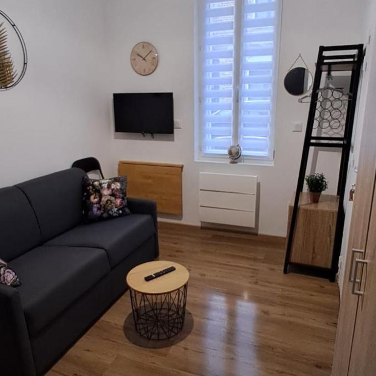 Studio agréable, stationnement gratuit, quartier Anglais - Apartment mit 1 Schlafzimmer - 1