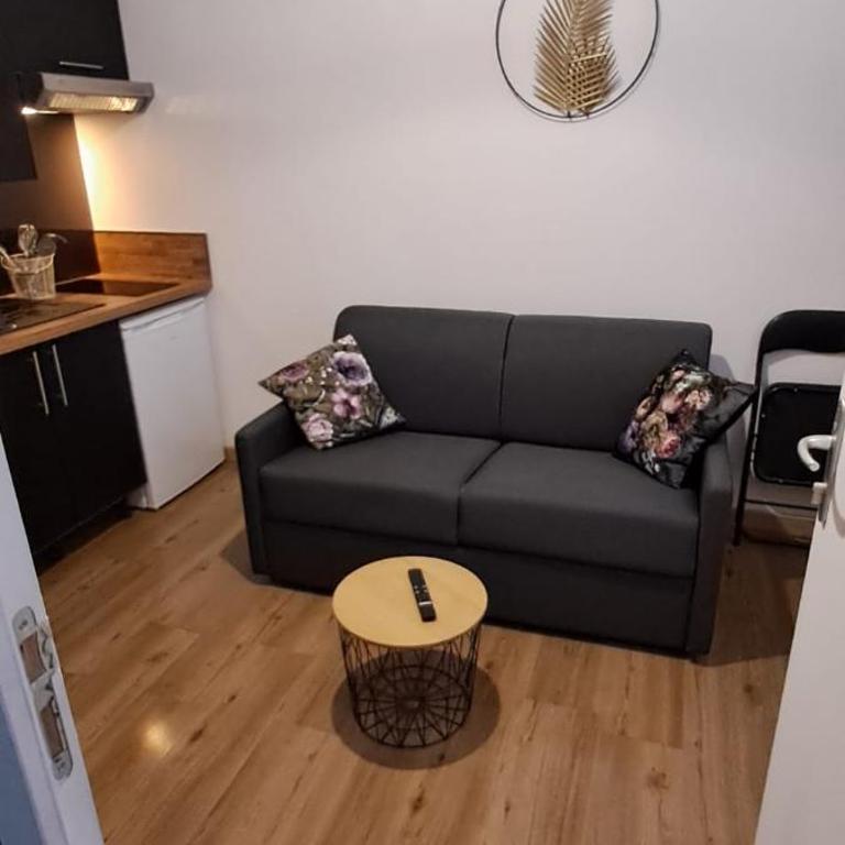 Studio agréable, stationnement gratuit, quartier Anglais - Apartment mit 1 Schlafzimmer - 4
