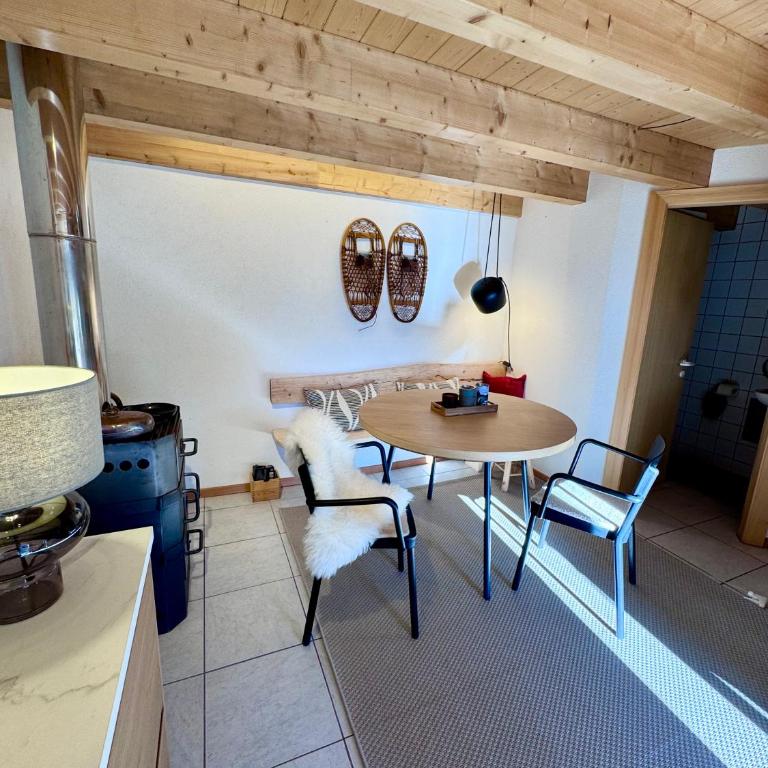 Hüttli Chalet Weitblick 10 Minuten zur Skigondel und Aletschgletscher - Apartment mit 1 Schlafzimmer - 14