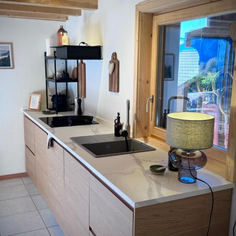 Hüttli Chalet Weitblick 10 Minuten zur Skigondel und Aletschgletscher - Apartment mit 1 Schlafzimmer - 13