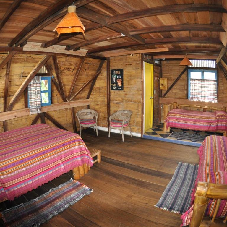 Azuluna Ecolodge - Habitación Cuádruple Económica - 1