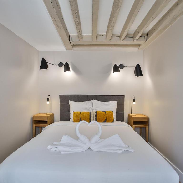 Heart of Marais a Large 1-Bedroom Apartment - Apartment mit 1 Schlafzimmer - 5