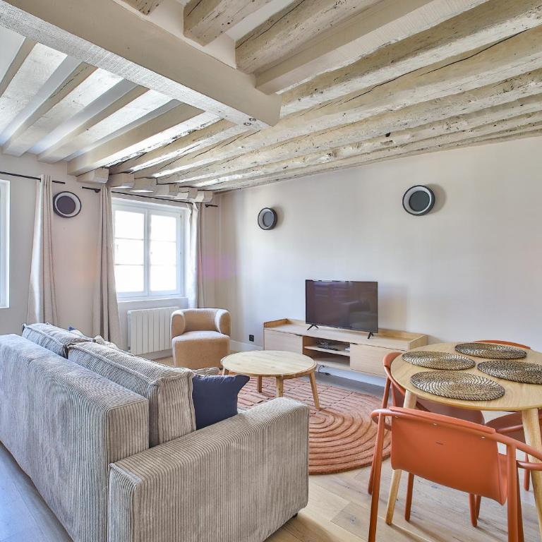 Heart of Marais a Large 1-Bedroom Apartment - Apartment mit 1 Schlafzimmer - 10