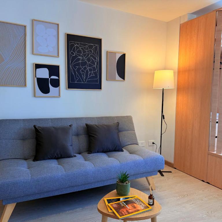 Loft Elegante con Vista a la Ciudad - Apartamento de 1 Dormitorio con balcón y vistas a la ciudad - 1