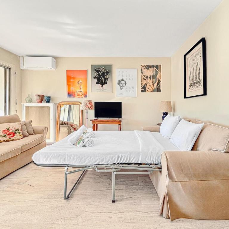 Cannes Montfleury - Comfortable accommodation Center - Appartement 1 Chambre avec Terrasse - 14