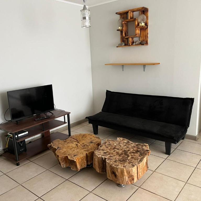 Departamento 3 dormitorio disponible 2 baños a minutos de la playa bahía la herradura amoblado - Three-Bedroom Apartment with View - 5