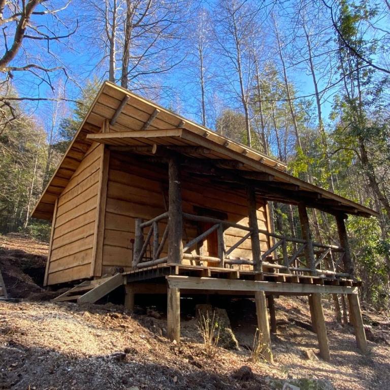 Aventura mágica! Cabañas del bosque con ribera - One-Bedroom House - 6