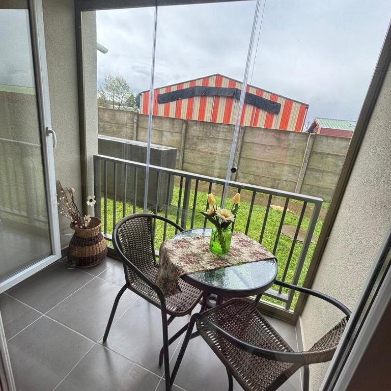 Depto 2D1B Terraza Piscina Estacionamiento - Apartamento de 2 dormitorios - 20