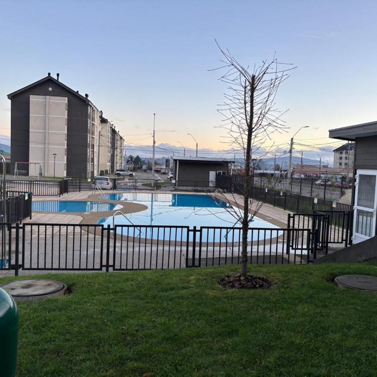 Depto 2D1B Terraza Piscina Estacionamiento - Apartamento de 2 dormitorios - 25