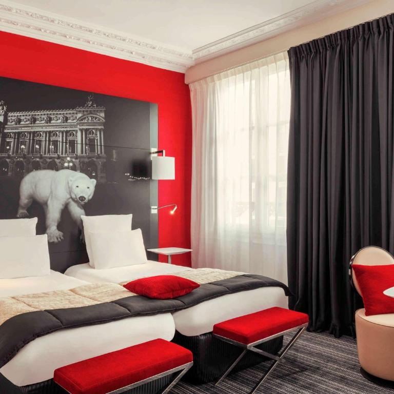Mercure Paris Opera Louvre - Chambre Lits Jumeaux Supérieure - 10