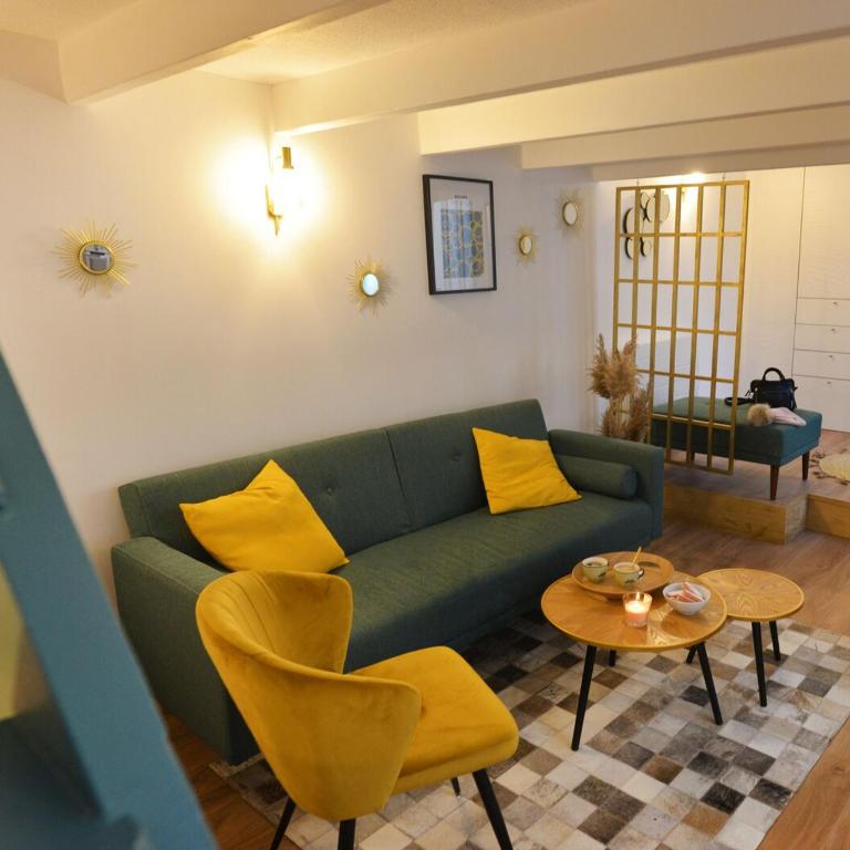 Une pause rémoise cocooning au centre ville - Apartment mit 1 Schlafzimmer - 5