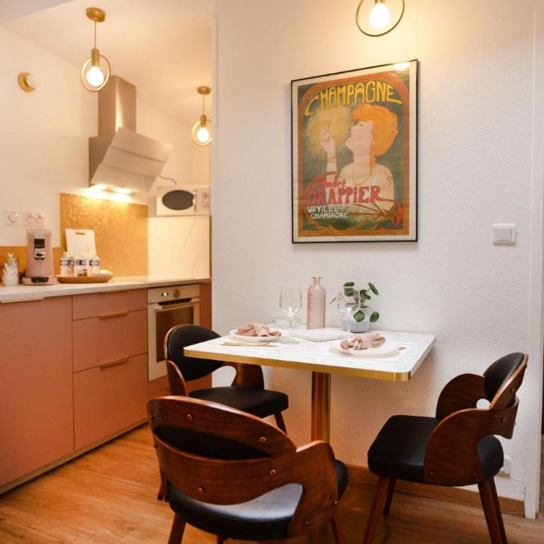 Une pause rémoise cocooning au centre ville - Apartment mit 1 Schlafzimmer - 11