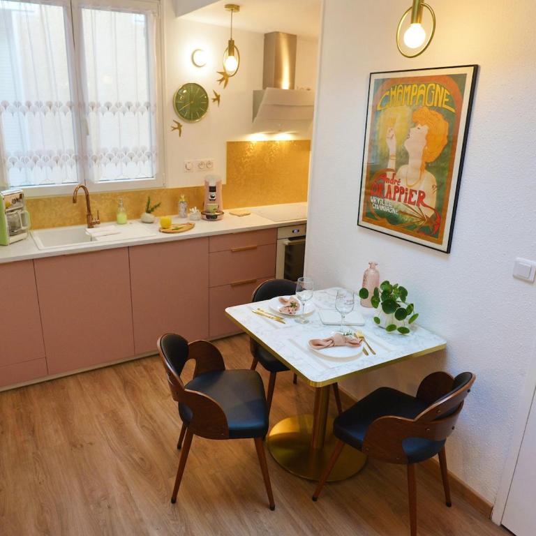 Une pause rémoise cocooning au centre ville - Apartment mit 1 Schlafzimmer - 16
