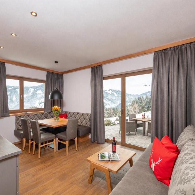 Das Grünholz Aparthotel - Apartment mit 2 Schlafzimmern und Terrasse - 6