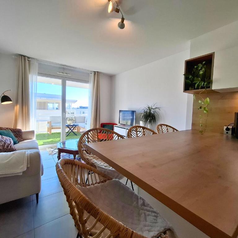 T2 confort proche centre & plages, parking, clim - Apartment mit 1 Schlafzimmer - 19