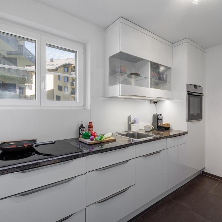 Chasa Valbernard 4105 - Apartment mit Terrasse - 4