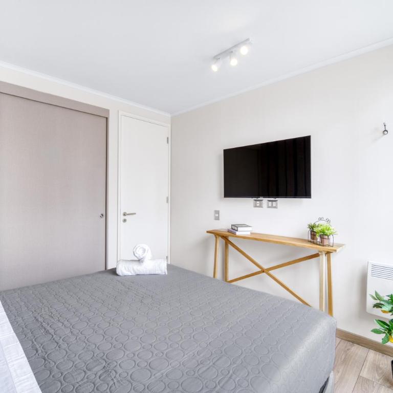 Relax Stay Concón 2D Modern Apartment with Wifi - Two-Bedroom Apartment with Balcony - 8