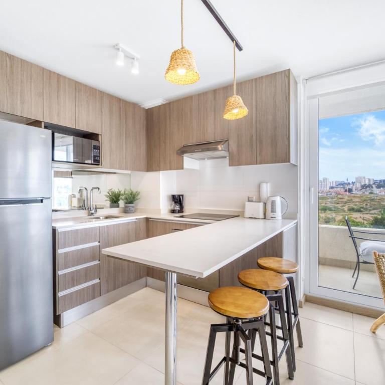Relax Stay Concón 2D Modern Apartment with Wifi - Two-Bedroom Apartment with Balcony - 10
