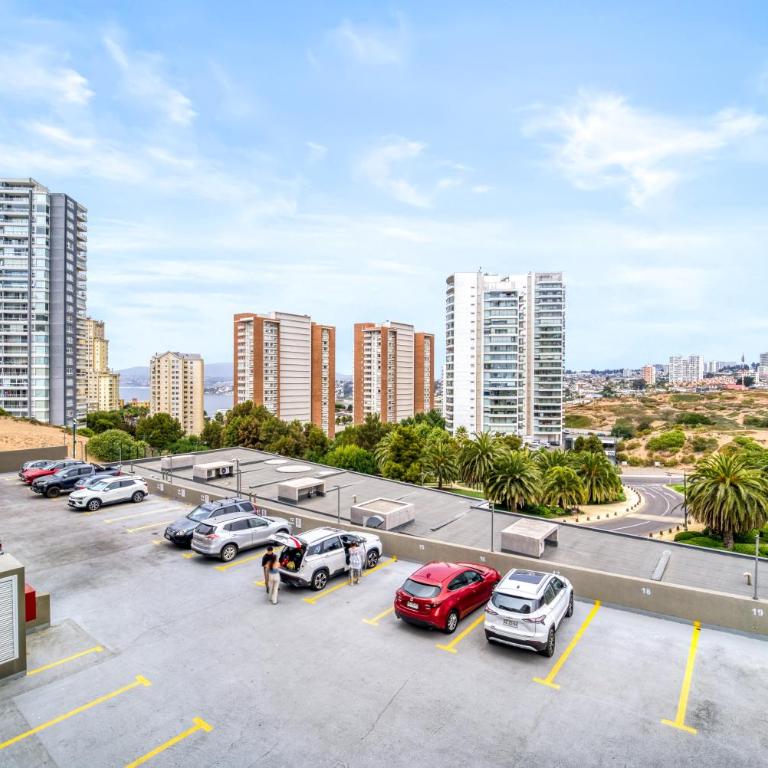 Relax Stay Concón 2D Modern Apartment with Wifi - Two-Bedroom Apartment with Balcony - 13