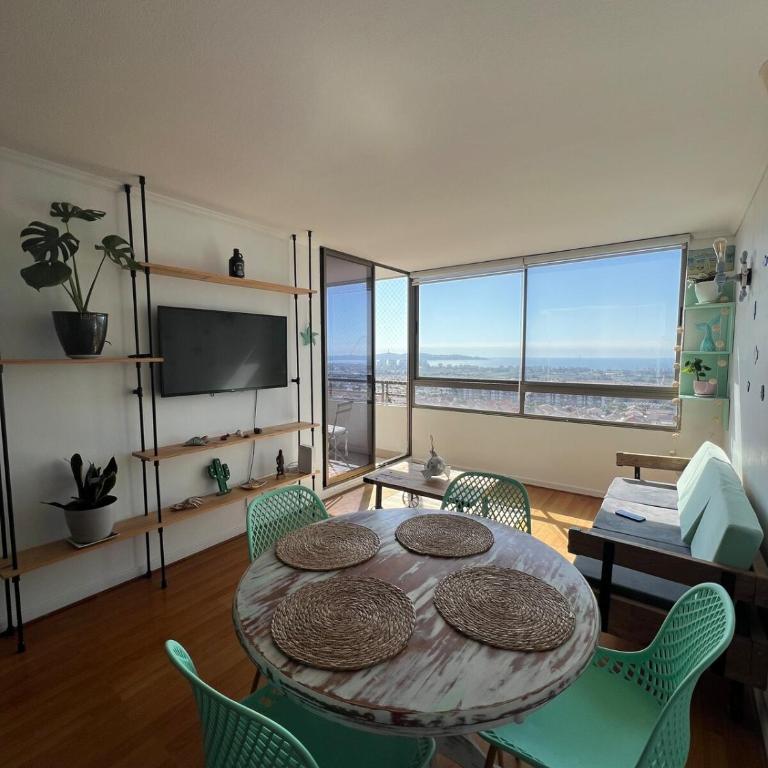 Acogedor dpto con vista panorámica de La Serena-Coquimbo - Two-Bedroom Apartment - 1