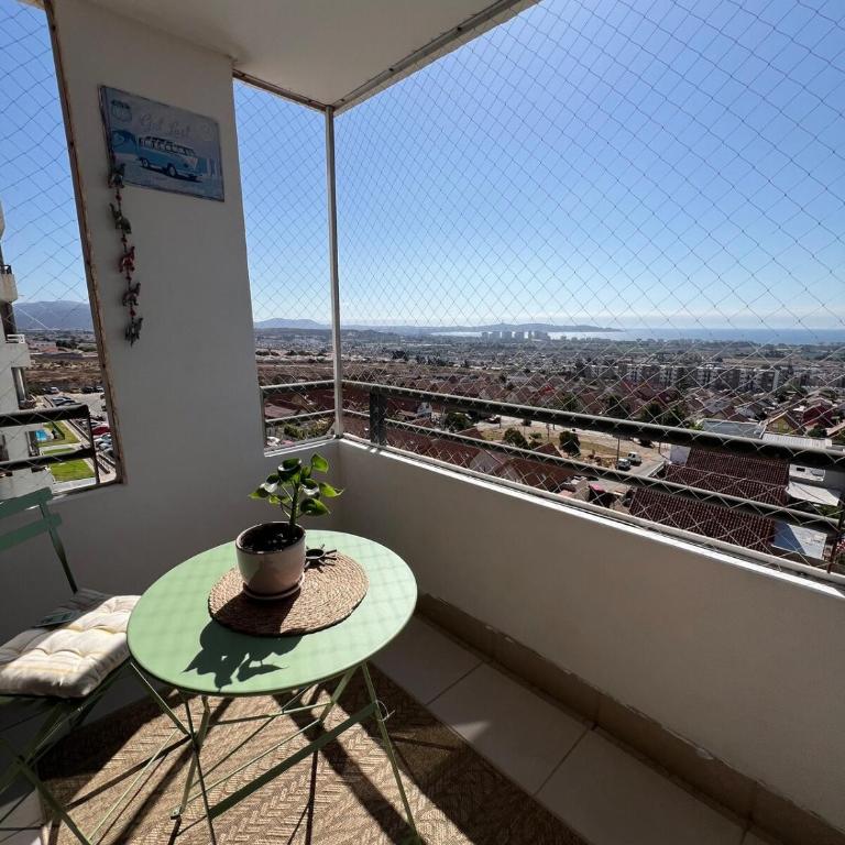 Acogedor dpto con vista panorámica de La Serena-Coquimbo - Two-Bedroom Apartment - 5