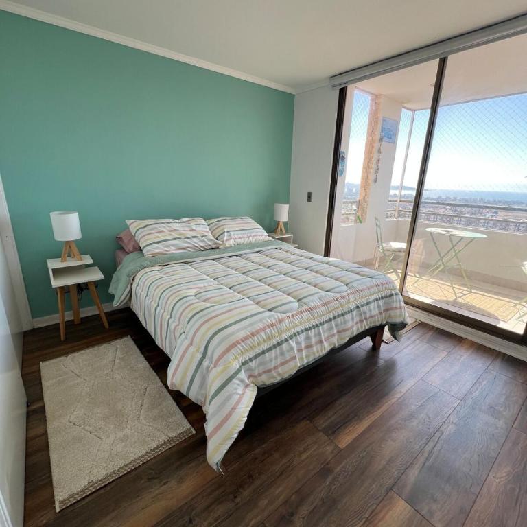 Acogedor dpto con vista panorámica de La Serena-Coquimbo - Two-Bedroom Apartment - 8