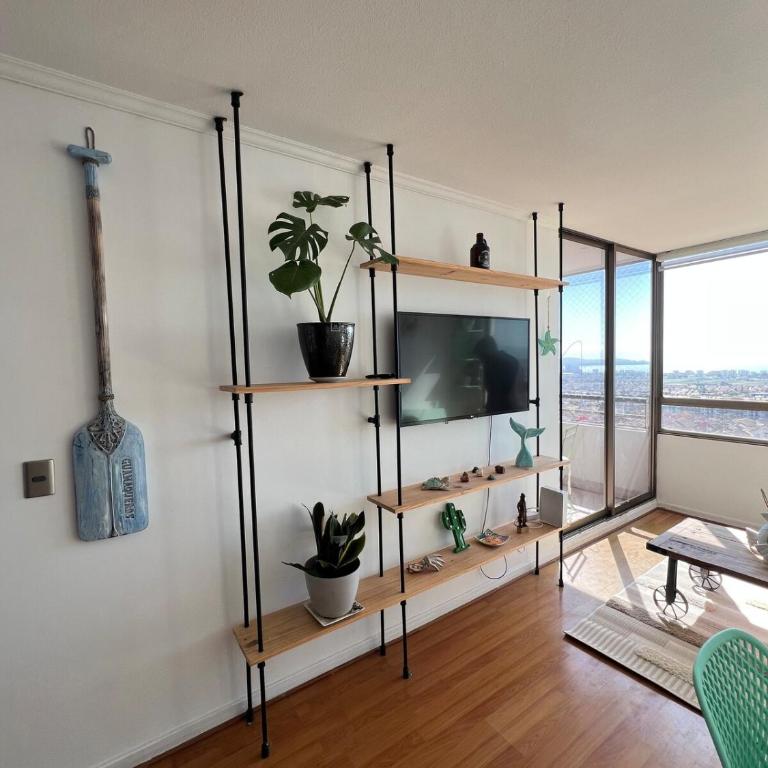Acogedor dpto con vista panorámica de La Serena-Coquimbo - Two-Bedroom Apartment - 11