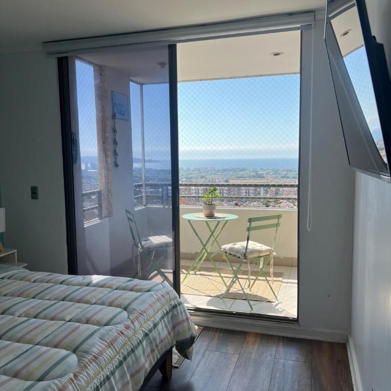 Acogedor dpto con vista panorámica de La Serena-Coquimbo - Two-Bedroom Apartment - 17