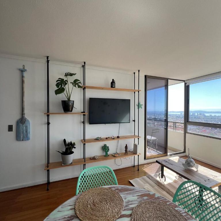 Acogedor dpto con vista panorámica de La Serena-Coquimbo - Two-Bedroom Apartment - 18