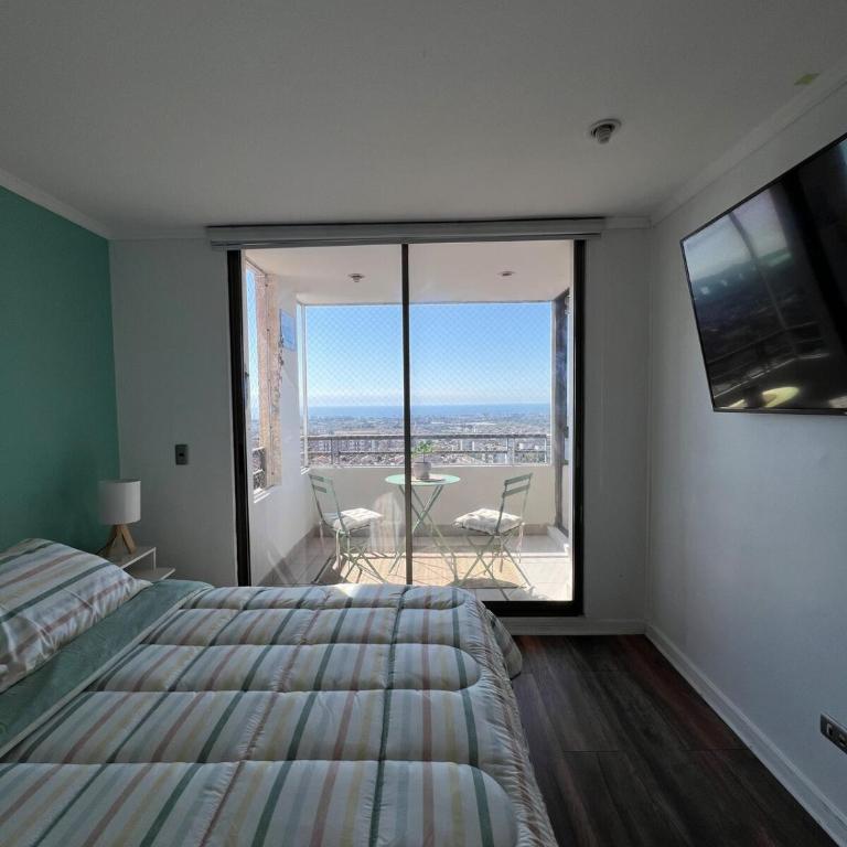Acogedor dpto con vista panorámica de La Serena-Coquimbo - Two-Bedroom Apartment - 29
