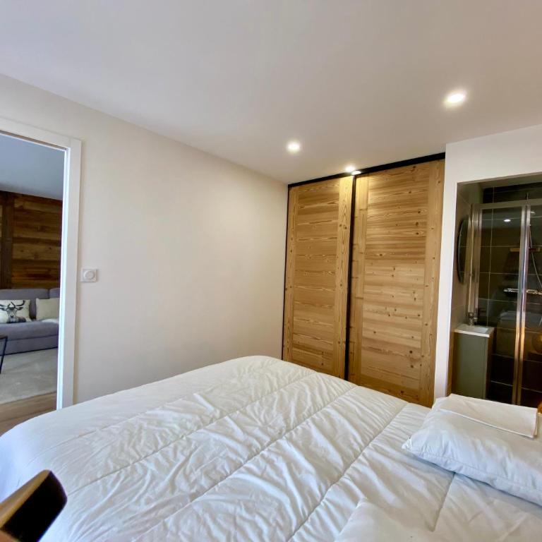 Alpe d Huez Houses - Les Castors - Magniifique nid pour 4 à 6 personnes - Appartement 2 Chambres Deluxe avec Balcon - 11