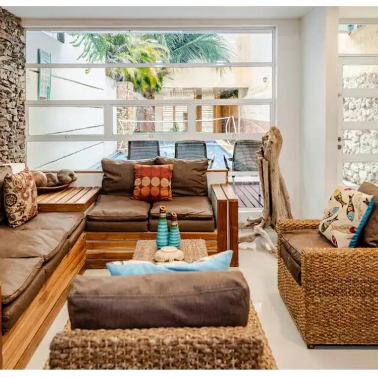 Casa con Piscina Privada Playas del Mar - Six-Bedroom House - 34