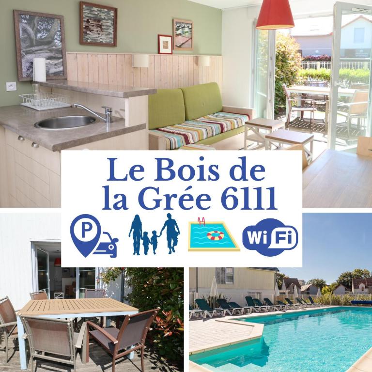 Le Bois de la Grée 6111 by TAH - Résidence piscine - Maison 2 Chambres - 6